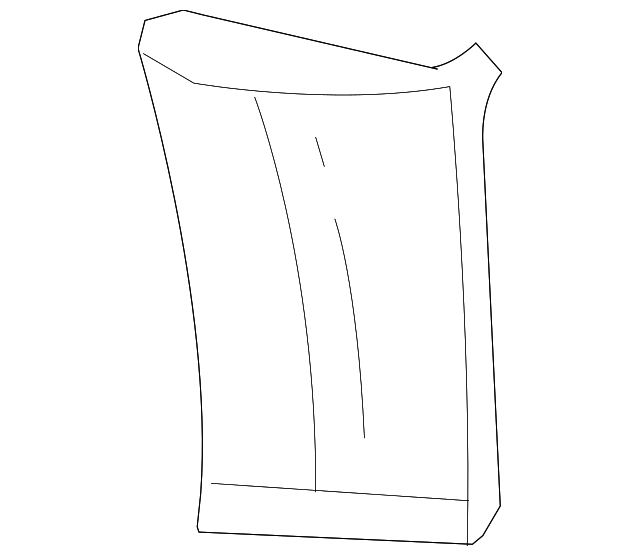Rear Trim Panel - Ford (YL8Z-7831010-BAC)