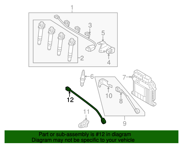 3918026900 Crankshaft Position Sensor 20062011 Kia Kia.Parts Store
