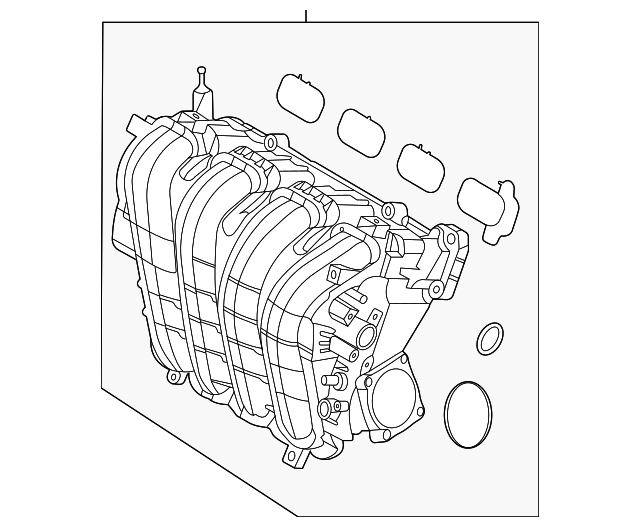 283102S000 Intake Manifold 2021 Kia Sorento Kia.Parts Store