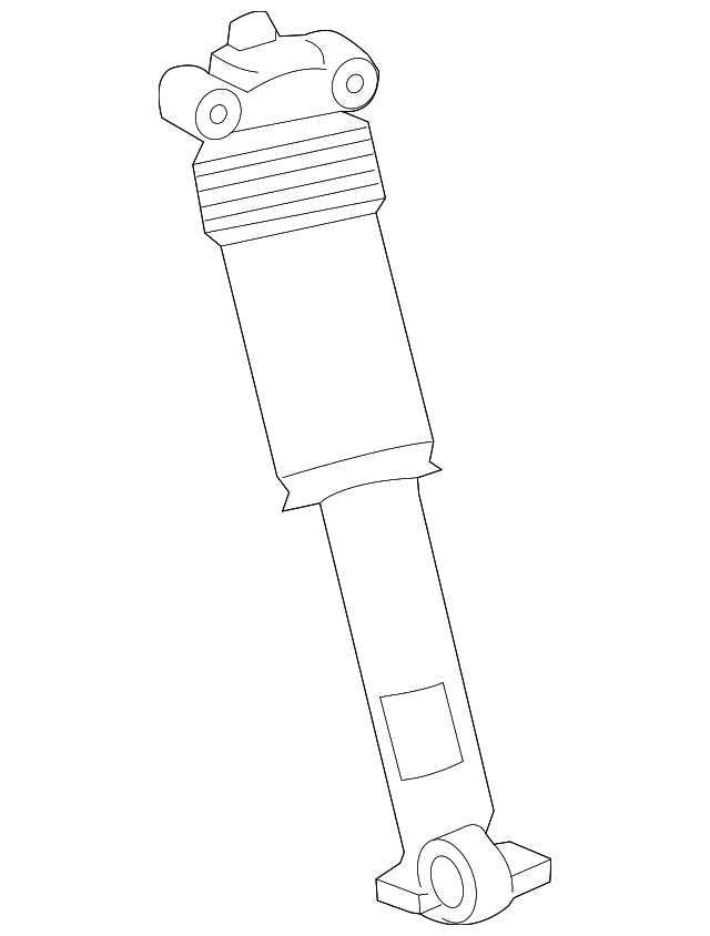 84513885 GM Shock Absorber with Bumper, Shield, Mount, Cap, and Nut