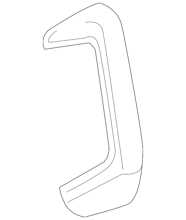 20142019 GM Trim Molding Passenger Side (RH) 23136578