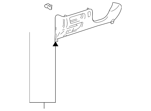 Lower Trim Panel - Toyota (55302-AA020-B0)