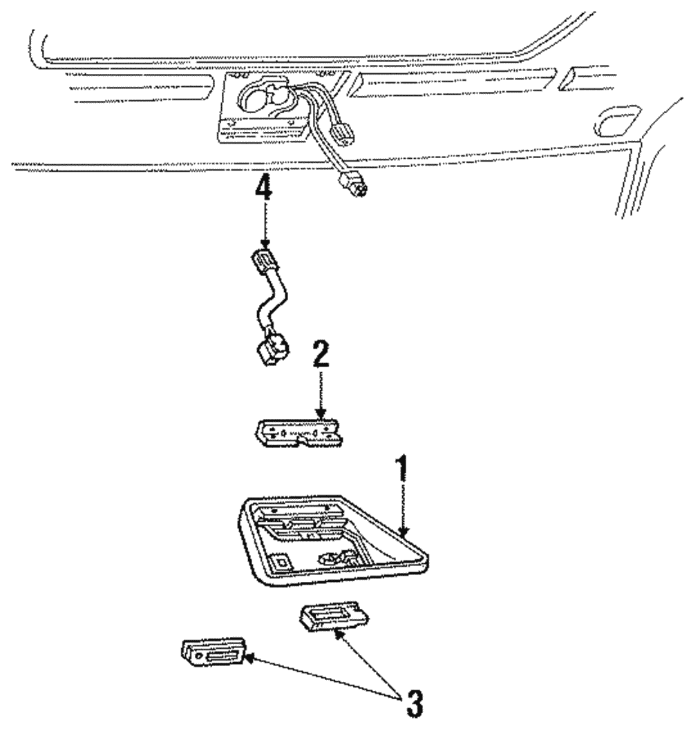 Roof Console - Ford (E9DZ-54519B42-A)