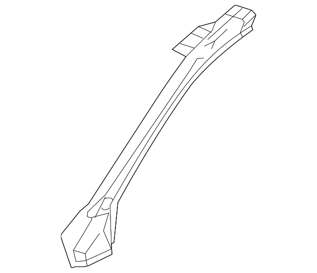 Windshield Pillar Reinforced - Volkswagen (7L0-809-193-E)