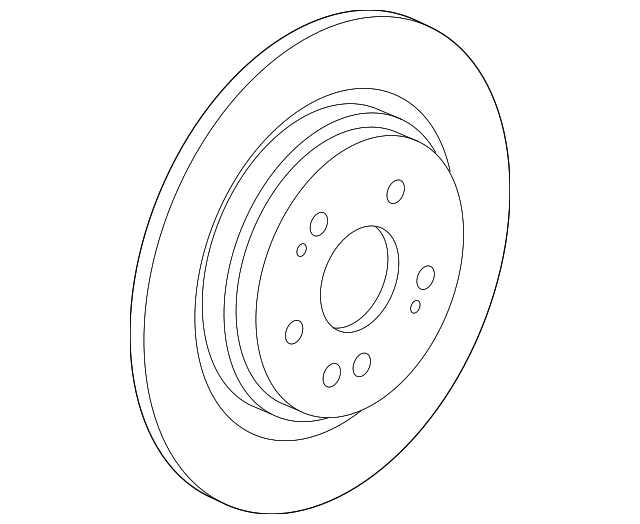20192021 Acura RDX Disk, Rear Brake 42510TJBA01 Acura Automotive Parts