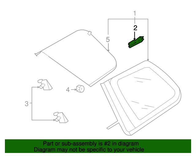 Quarter Glass Clamp 7L6-845-340