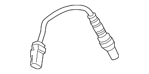 Upstream O2 Oxygen Sensor For 2016-2020 Chevy Camaro 6.2L V8 – 12655677, 234-4763, 4-Wire, Heated, 1 Yr Warranty