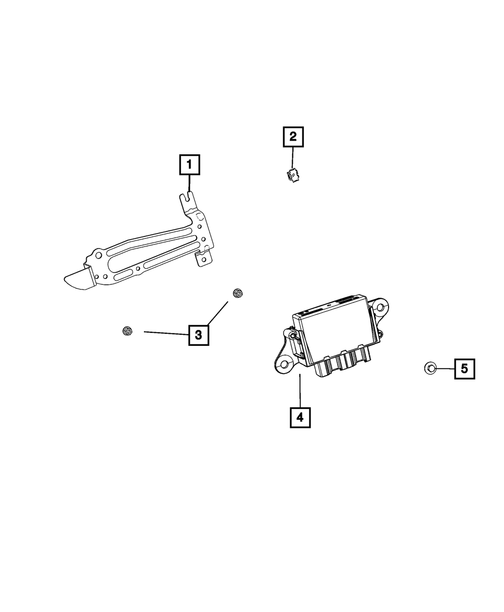 2022-2023 Jeep Park Assist Module 68426132AF | My Mopar Parts