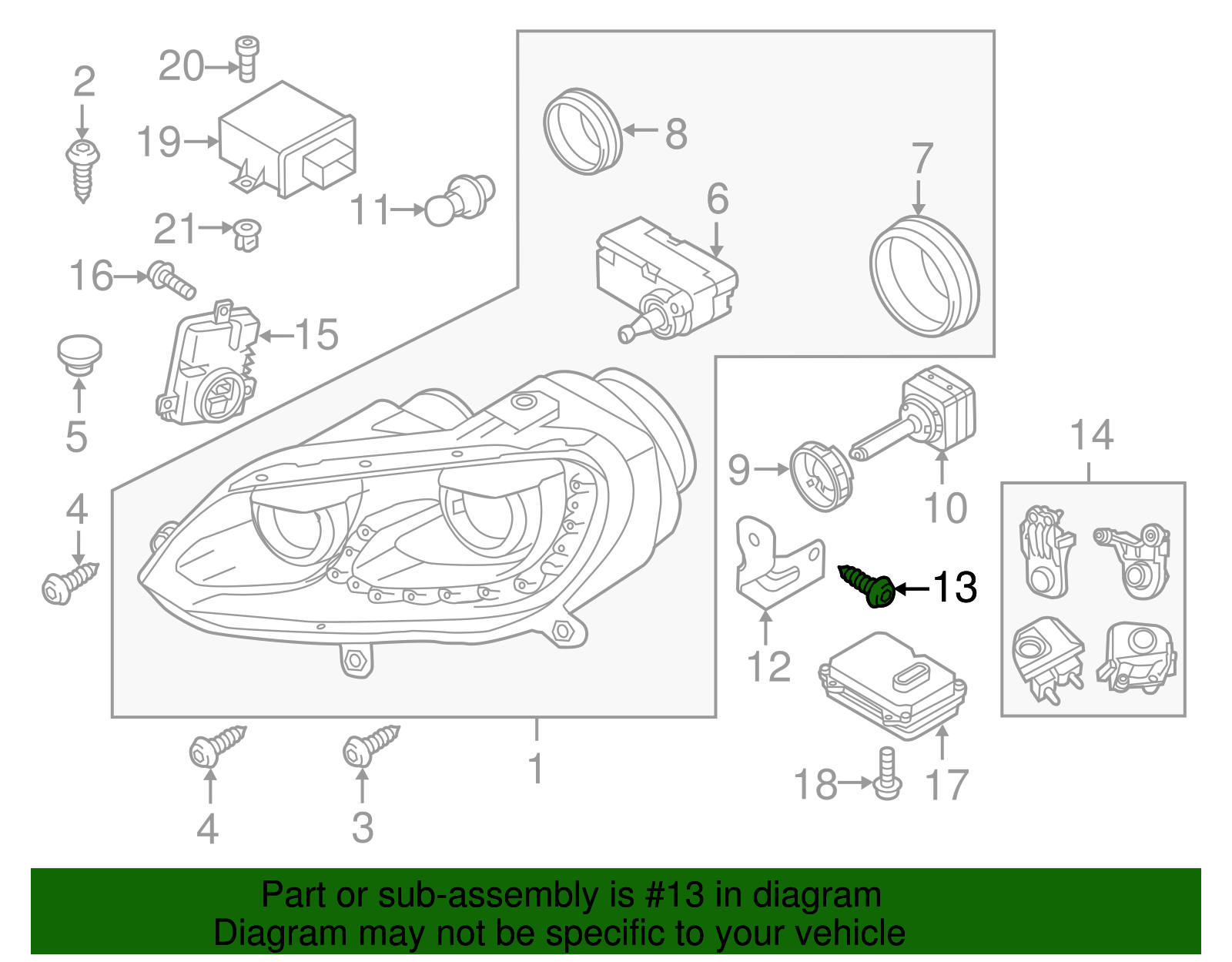 Mount Bracket Screw - Volkswagen (N-106-507-01)