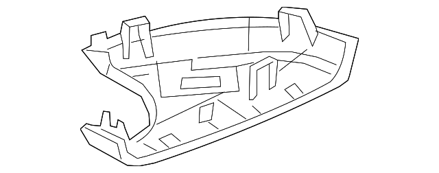 172-810-01-15-9197 - Lower Cover 2012-2020 Mercedes-Benz 