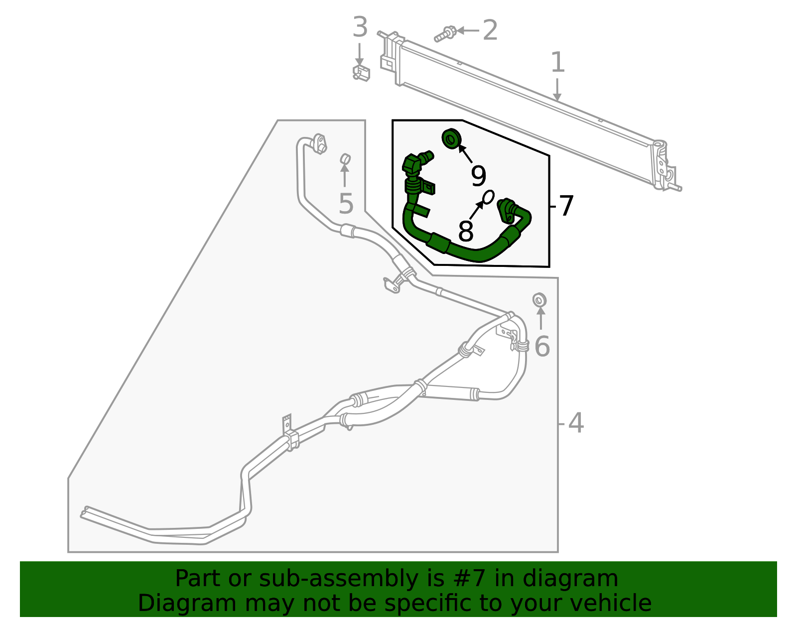 Inlet Pipe - GM (87855565)