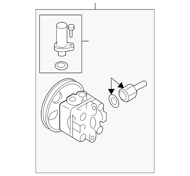 20102013 Suzuki SX4 Power Steering Pump 4911054L02 Suzuki Car Parts
