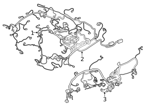 Wiring Harness for 2023 Ford Bronco Ford Parts Catalog