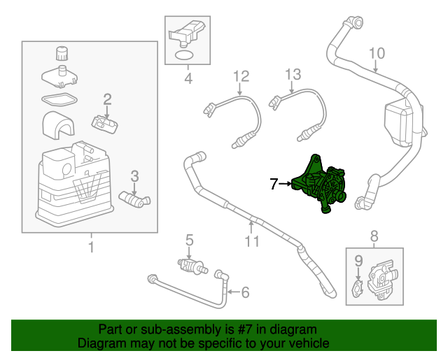 20132023 GM Vacuum Pump 12686657 GmPW