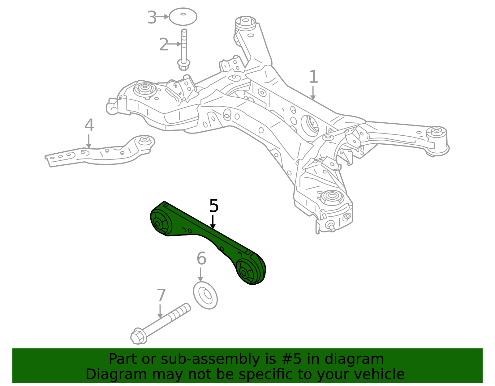 Halterung Hinten Differential Für Mitsubishi Outlander PHEV 2013-2021 3517A090