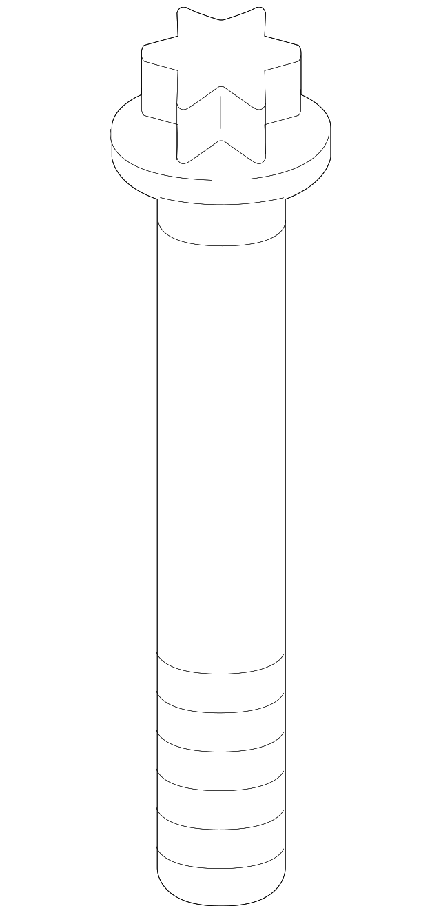 Genuine BMW 07129907184 Engine Mount Bolt FREE Shipping on Most