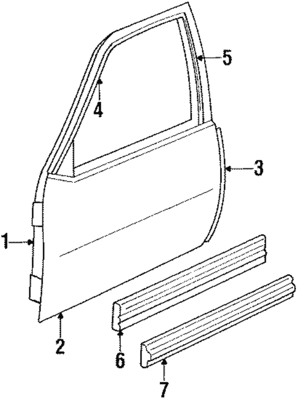 Dr Assembly-Front - GM (20712739)