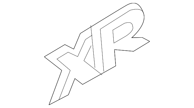 Plate - GM (93357567)