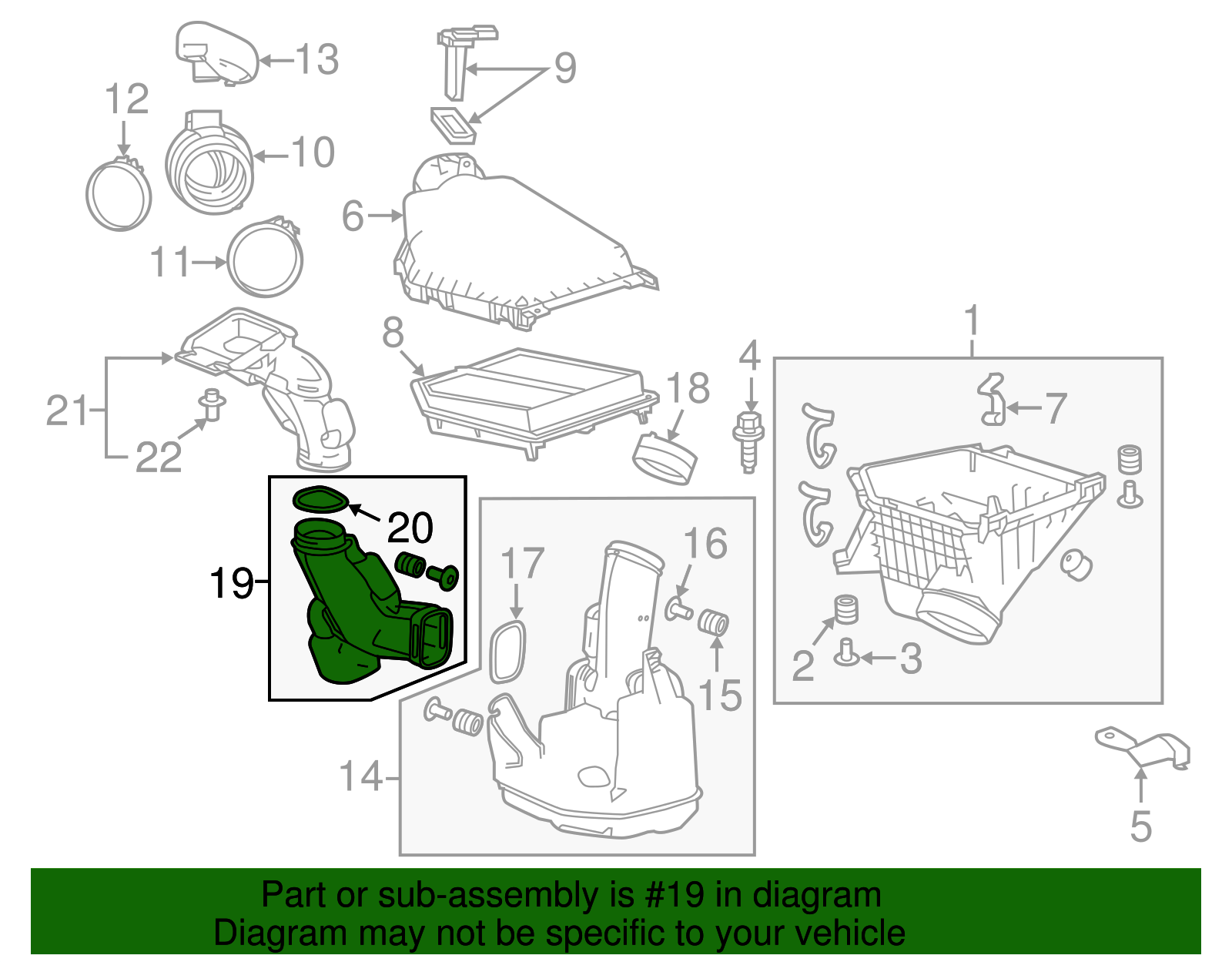 Acura TLX PCV Valve PCV Valve Assembly 17130-5A2-A01 Upgrade - Fits 2013-2017 Honda Accord, 2015-2019 CR-V, 2016-2022 Civic & More Oem 17130-5a2-a01 Pcv Valve
