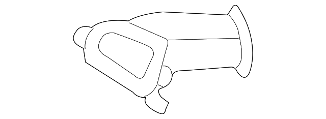 Instrument Panel Air Duct - Ford (YL8Z19B680AE)