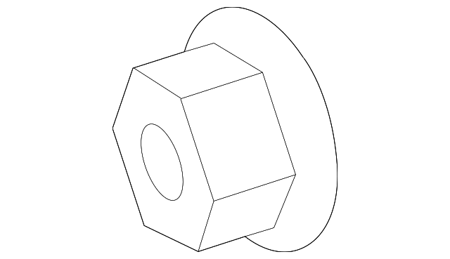 Knuckle Nut - Volkswagen (WHT-006-410)