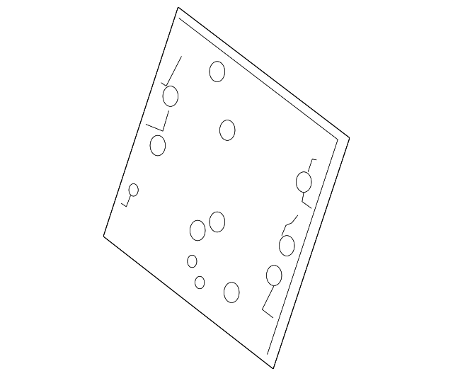 2049100038 Lumbar Support 20082014 MercedesBenz MercedesBenz