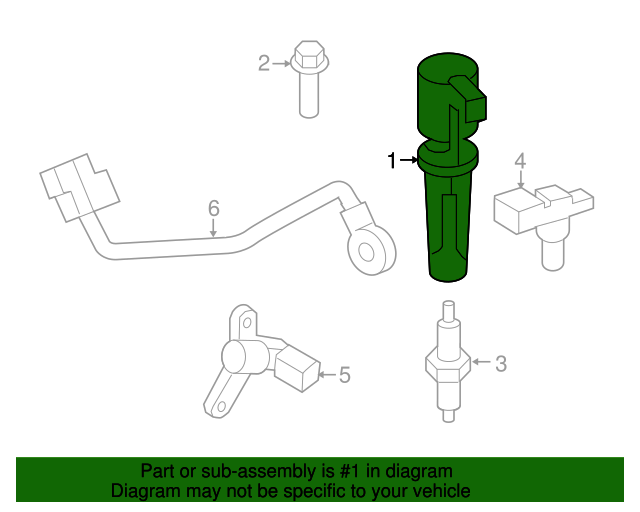 20092011 Mazda Tribute Ignition Coil L50718100