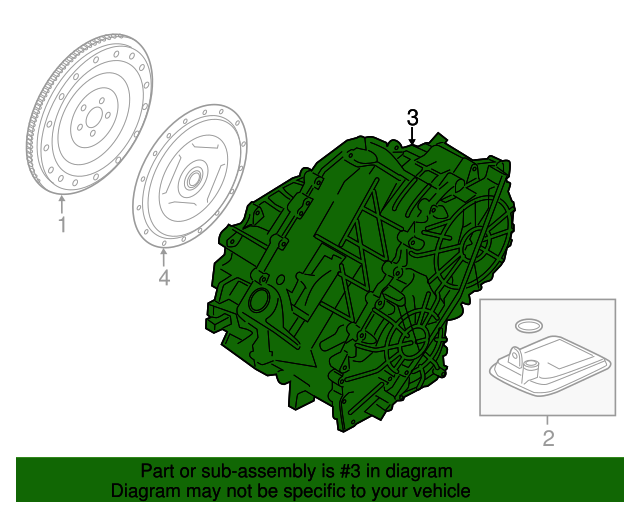 20132014 Ford Fusion TransAxle/Motor JM5Z7000BRM