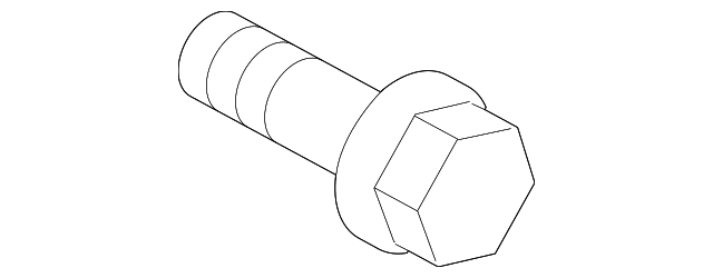 Hinge Bolt - Volkswagen (WHT-004-607)