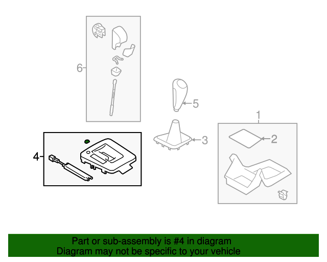 20142021 Subaru Shift Indicator 35180SG033 Subaru Parts Store