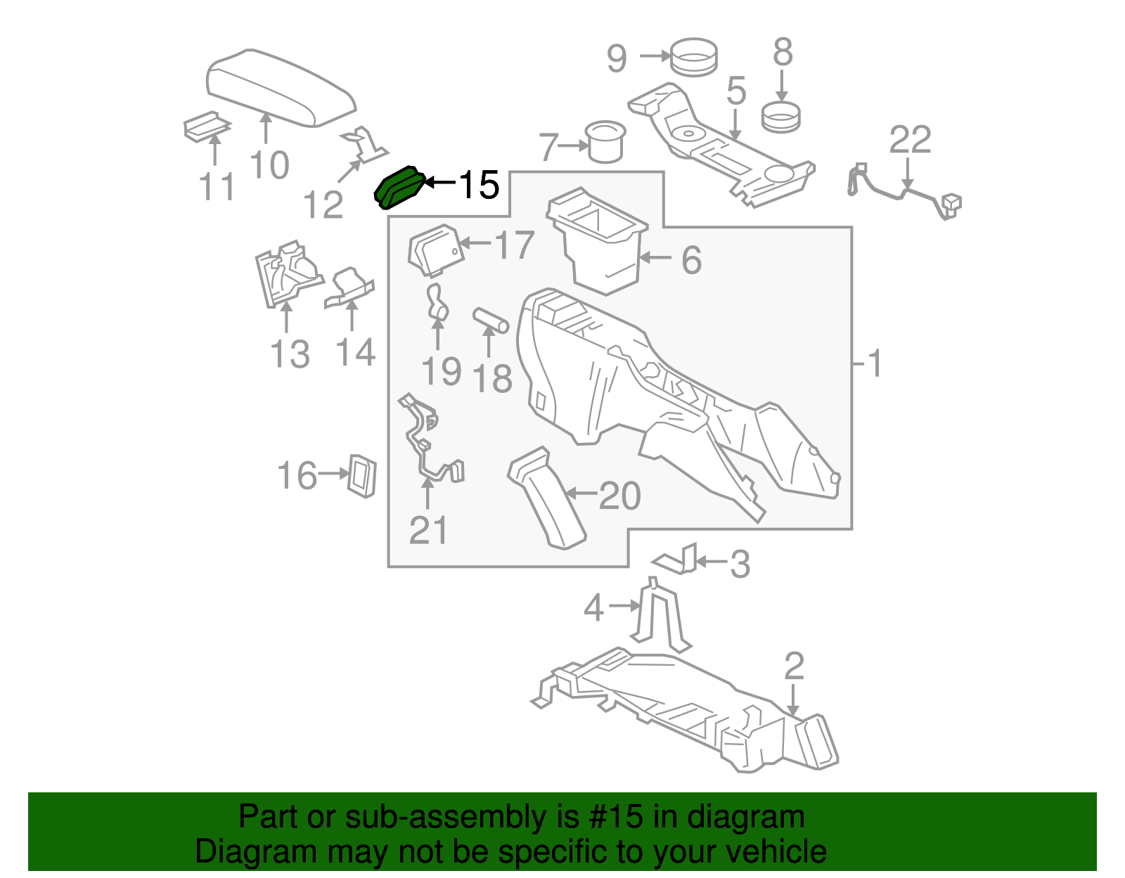 Air Outlet - Buick (89044977)