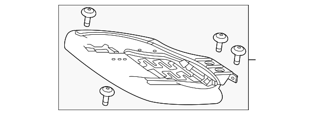 167-920-41-18 - Cushion Frame 2020-2022 Mercedes-Benz | MB Parts 