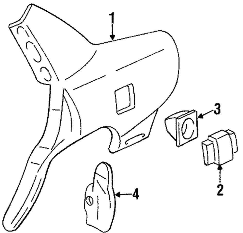 Fuel Door - GM (25646225)