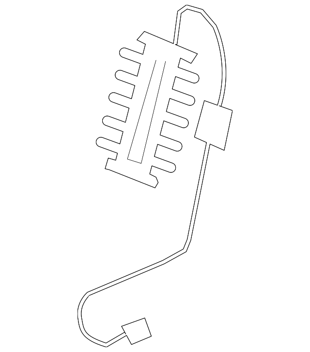 Front Seat Lumbar Support Cushion - GM (12479577)