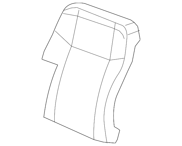 Pad, D/Seat Black - GM (10388084)