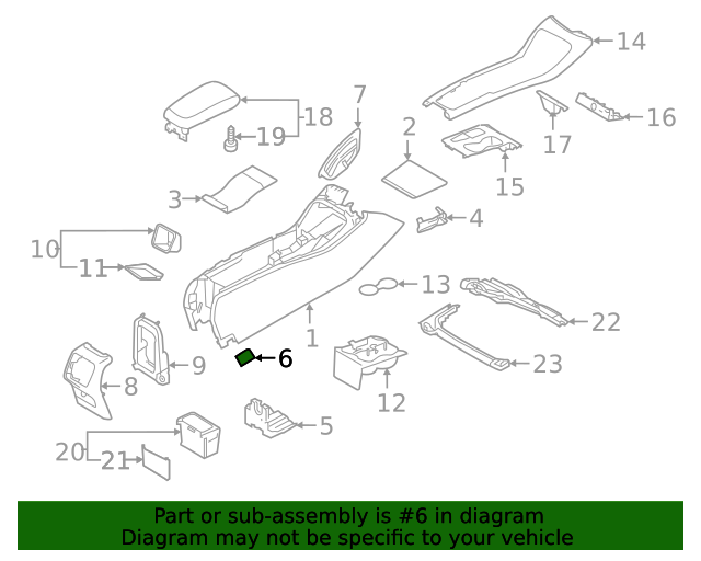 2019-2022 Volvo XC40 Cap - Driver's Side (LH) 31469076 | GetOEMParts.com