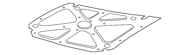 Insulator-Hood - GM (92253505)