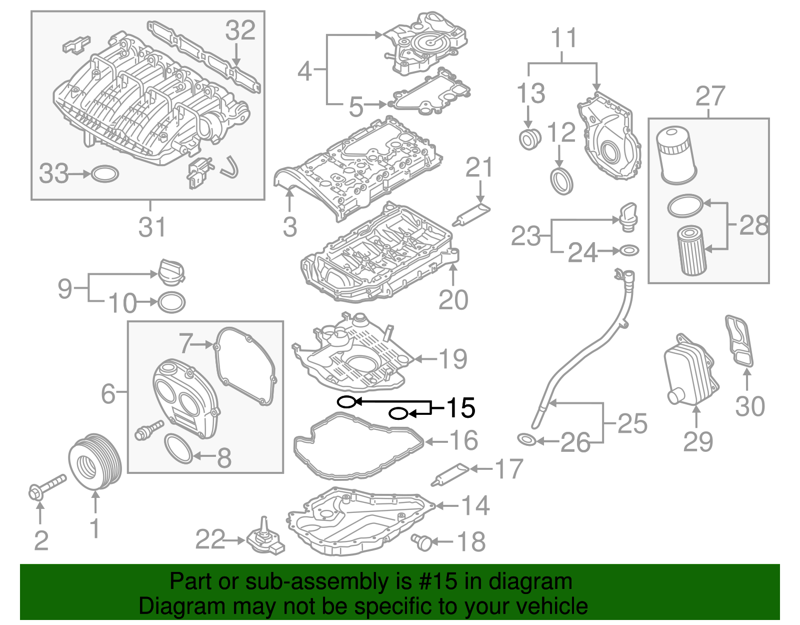 Engine Oil Pump Pickup Tube Gasket - Volkswagen (N-028-222-2)