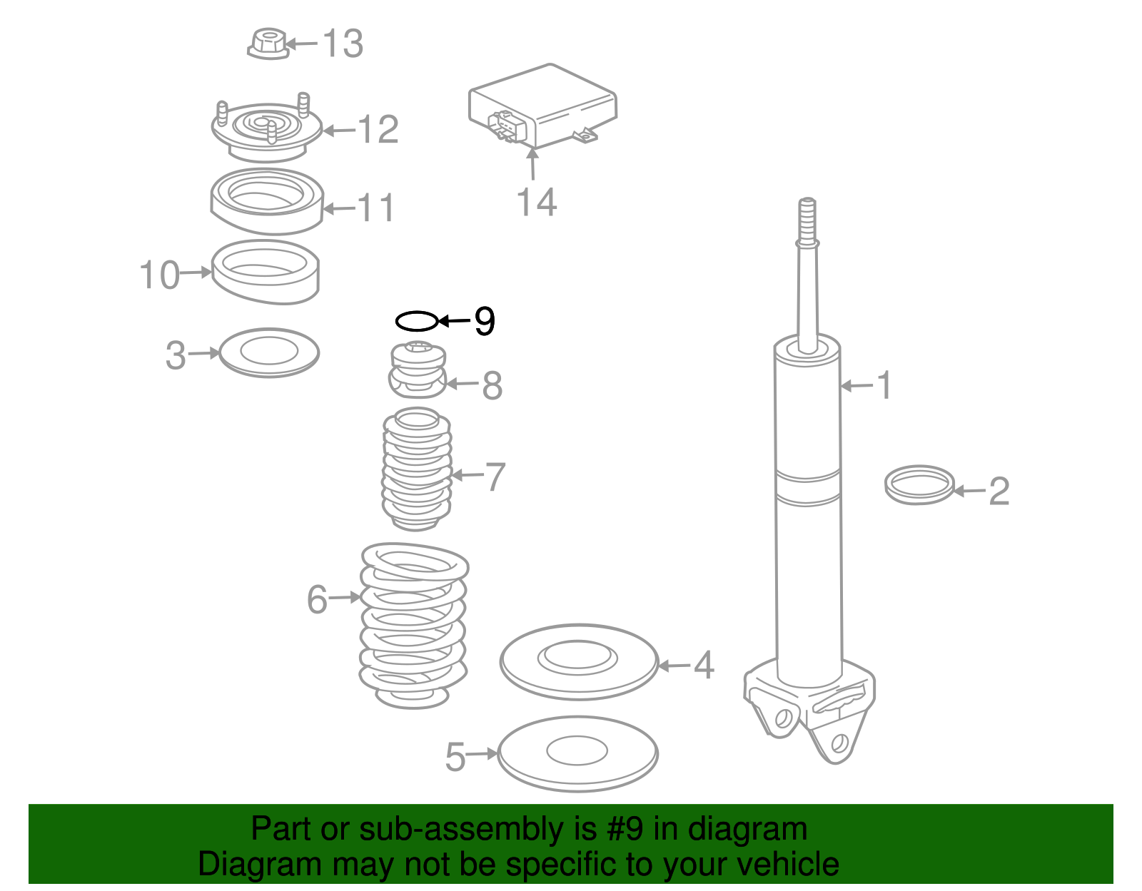 2005-2024 Porsche 911 Bumper Washer WHT-008-575 | Sunset Porsche Parts