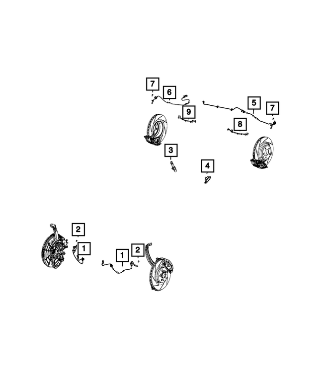 20152022 Mopar OEM NEW 152020 Mopar Chrysler Dodge Charger Sensor