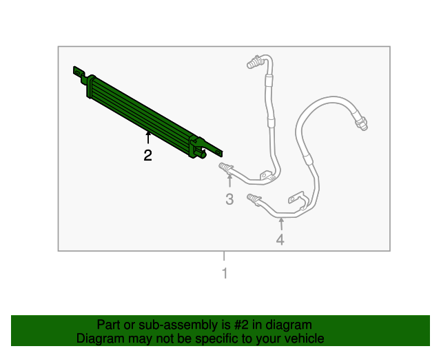 30741490 Cooler Core 20032006 Volvo XC90 Volvo OEM Parts Direct