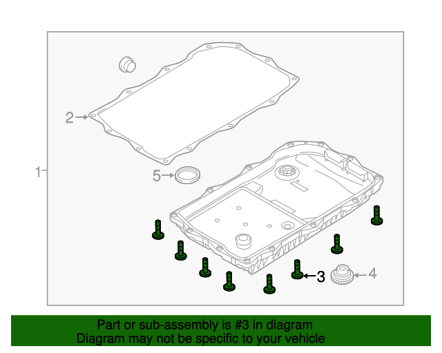 20132022 Mopar Transmission Filter Kit 06510056AA
