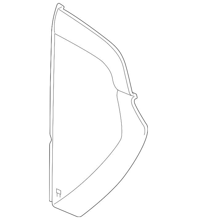 Shale Driver Side Instrument Panel Fuse Block Access Hole Cover - GM (84333438)