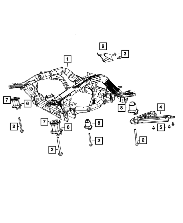 Mopar Performance 52124642AB MOPAR Bracket