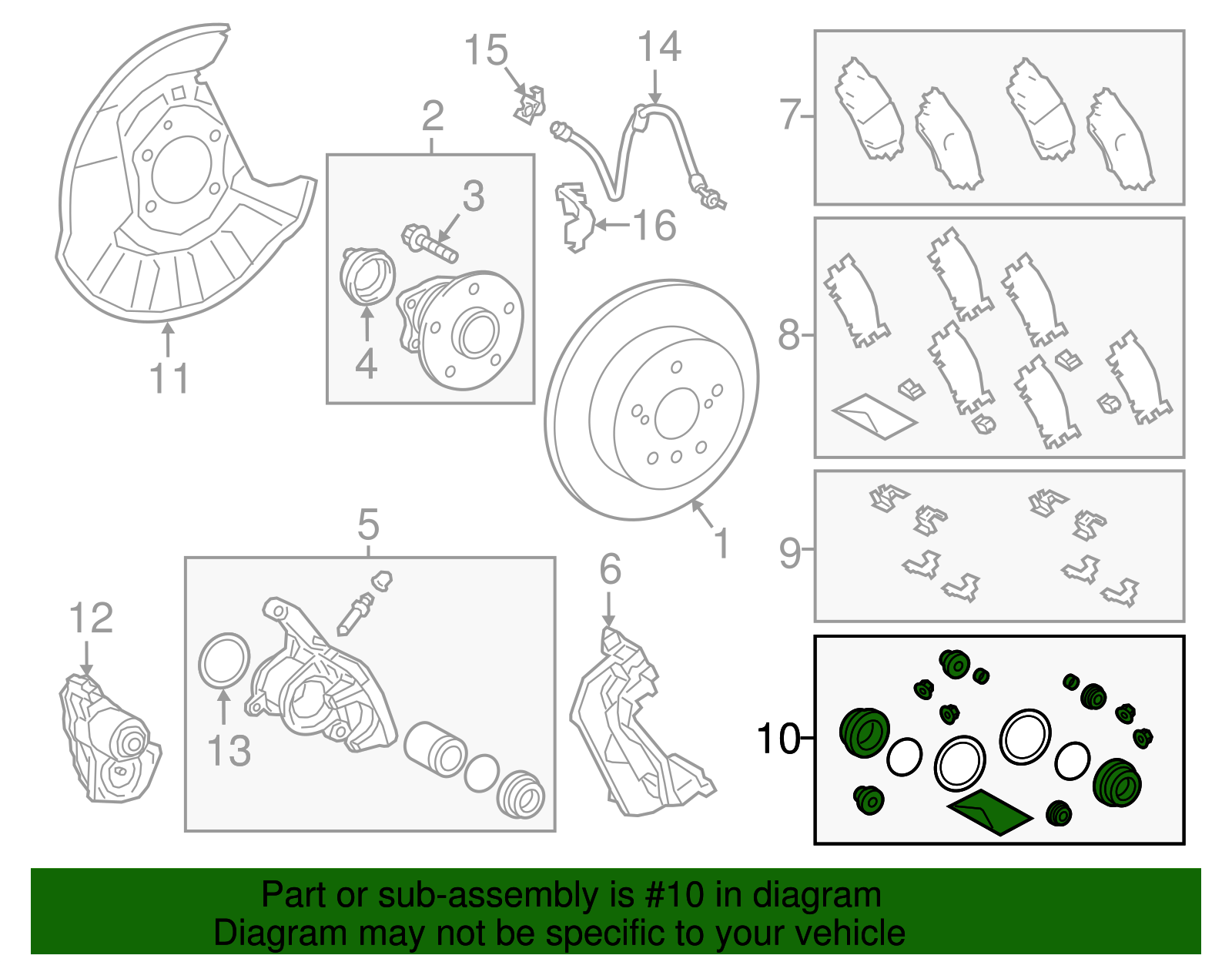 Seal Kit - Toyota (04479-0E110)
