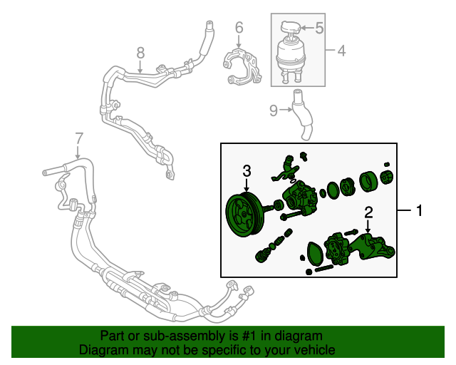 4431050070 Power Steering Pump 20012006 Lexus LS430 My L Parts