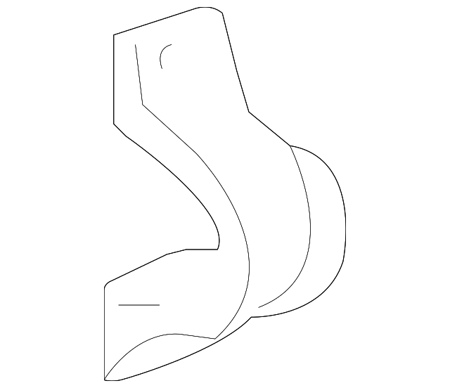 20102016 Cadillac SRX Rear Suspension Stabilizer Shaft Clamp 15873717