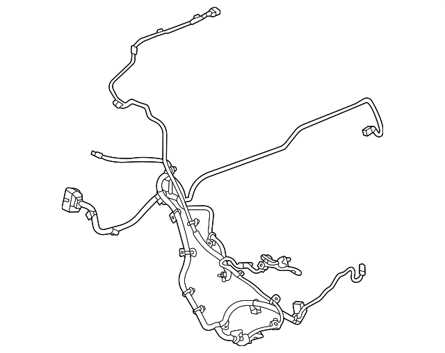 2024-2025 Chevrolet Corvette Convertible Top Wiring Harness 86522022 GM