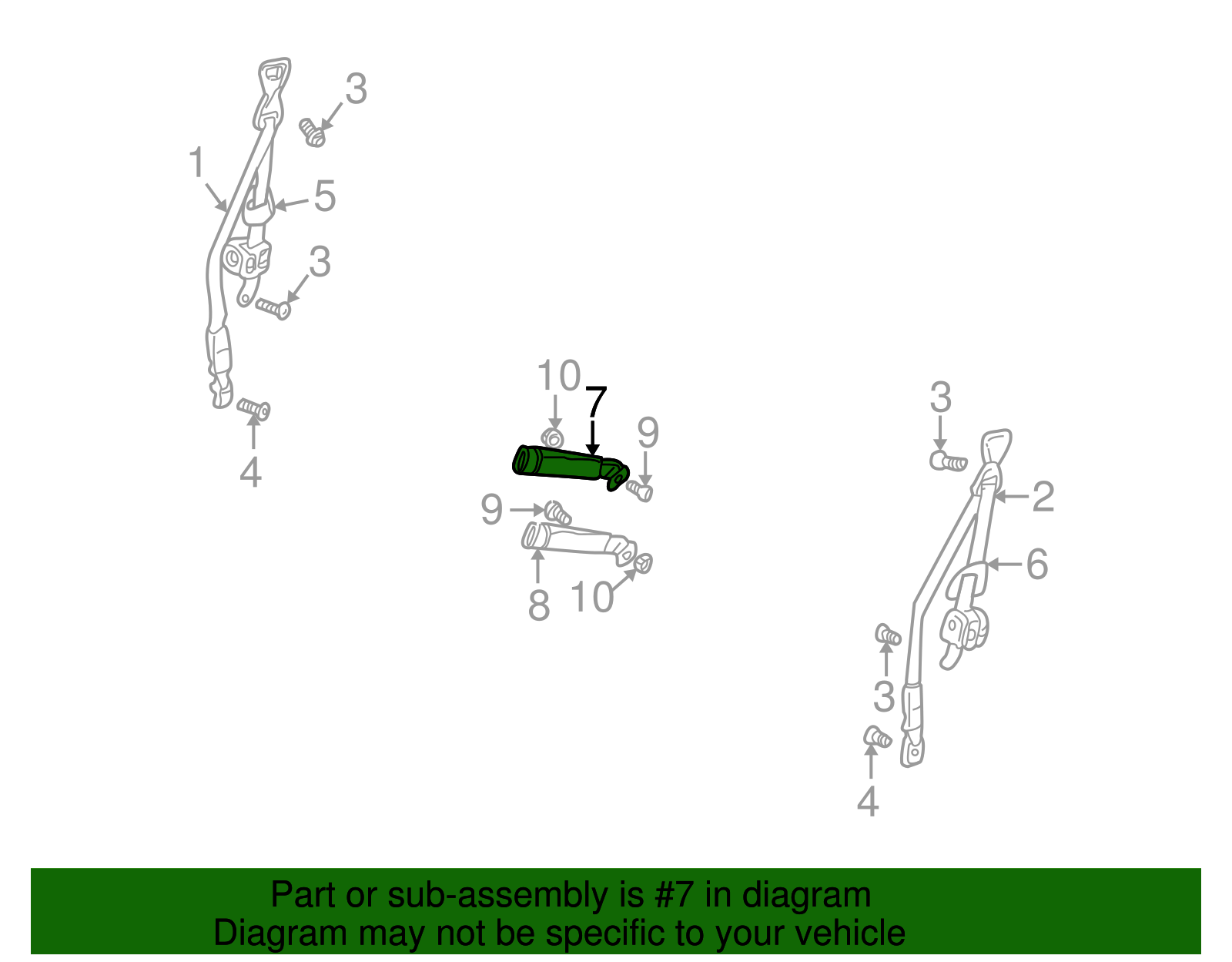 Buckle End - GM (89024335)
