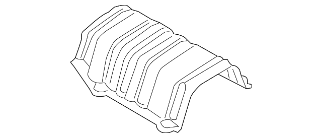Exhaust Muffler Front Heat Shield - GM (96808457)